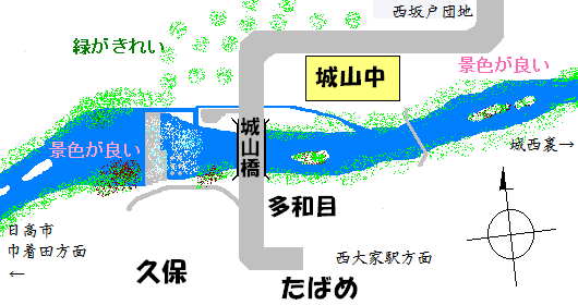 高麗川のmap