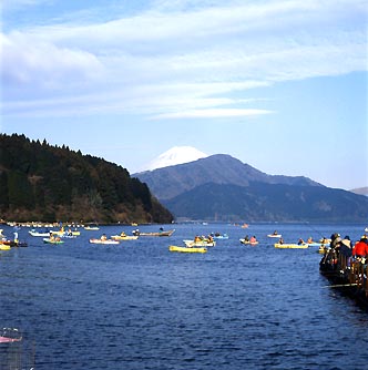 わかさぎ釣り 芦ノ湖