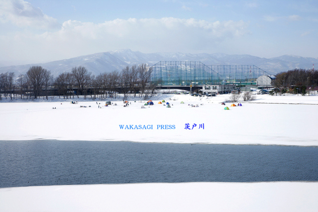 北海道press 茨戸川と石狩放水路の氷上ワカサギ釣り Map完全版