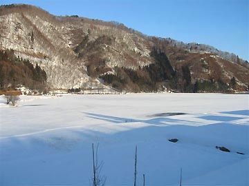 長野県大町 中綱湖ワカサギ釣り方